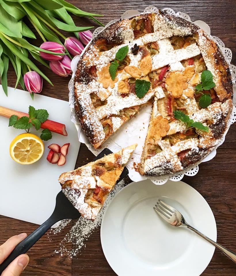 Rhabarber Tarte
