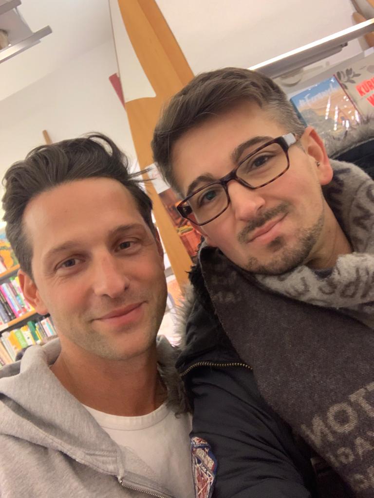 Thom mit Promi-Koch Alexander Kumptner