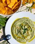 Bohnen-Hummus mit Bärlauch