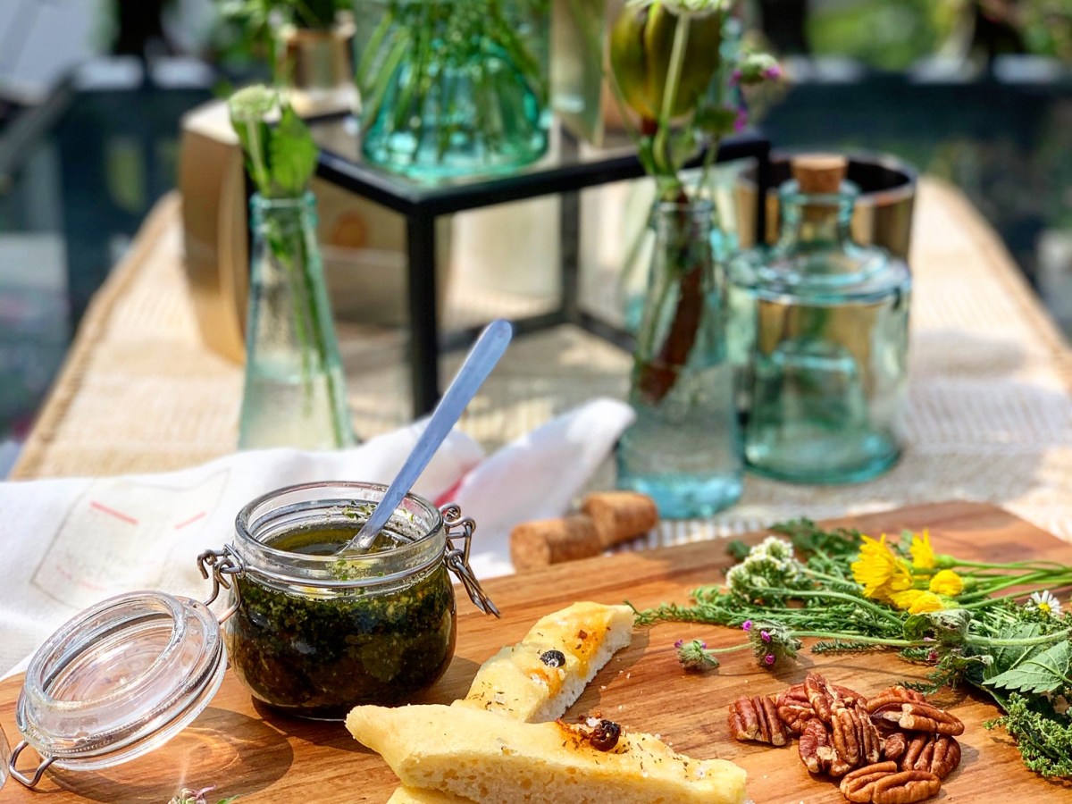 Wildes Pesto aus Helden der&nbsp;Natur