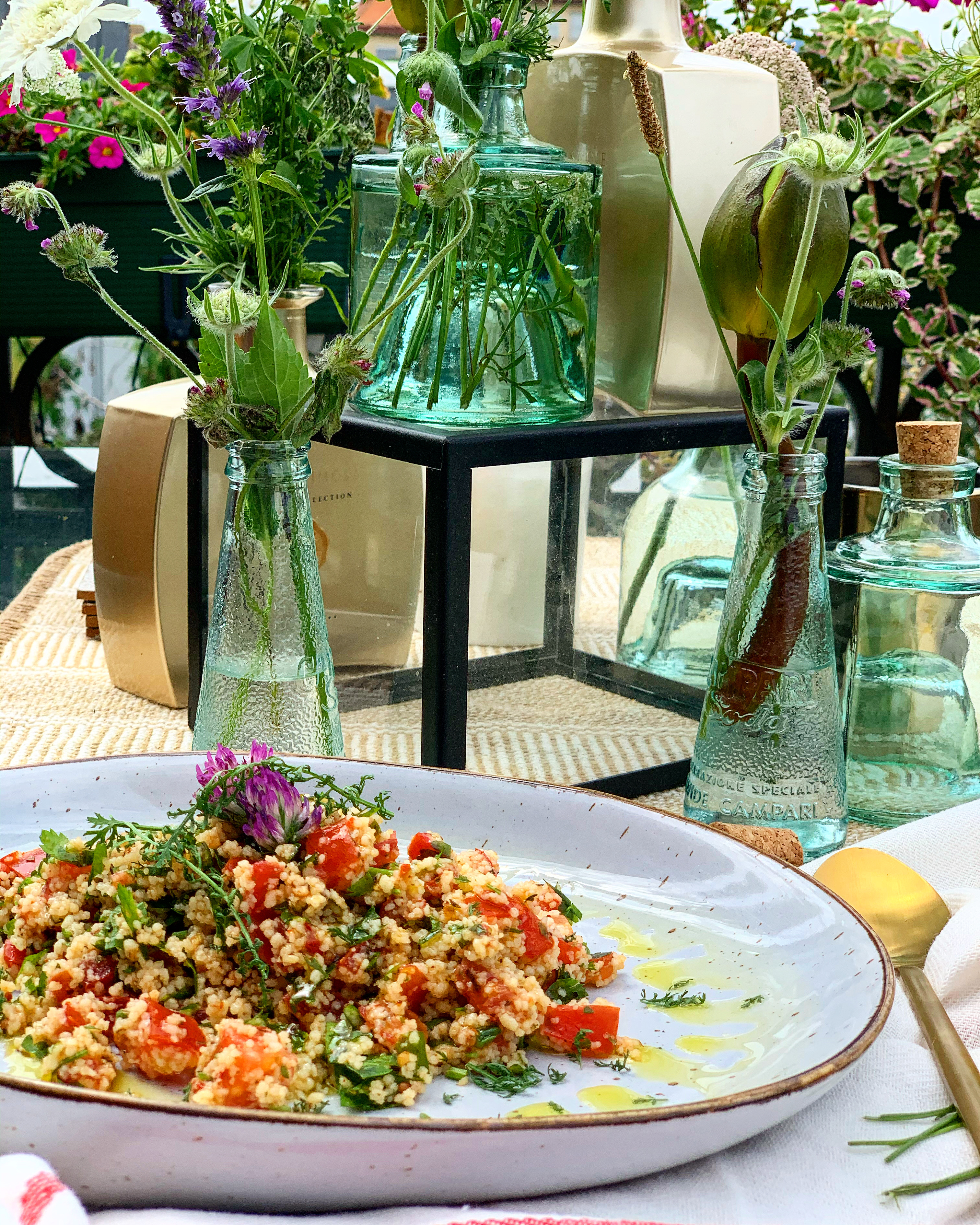 Wildkräuter Taboulé