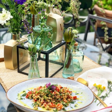 Wildkräuter Taboulé