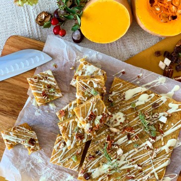Pumkin Spice Blondies