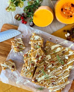 Pumkin Spice Blondies