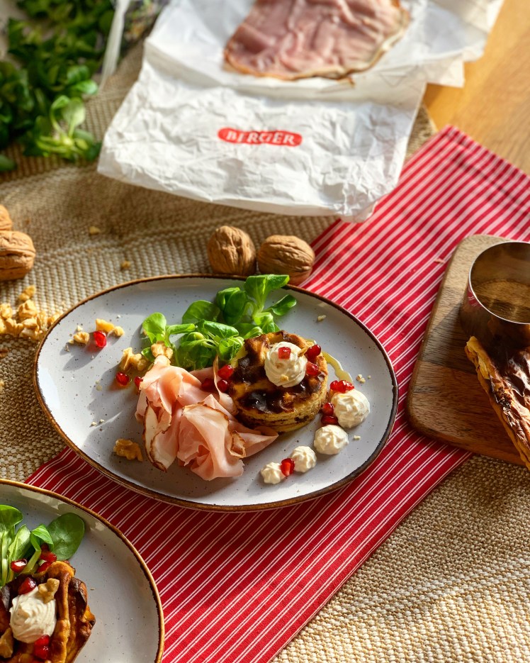 Baumuchen mit Berger SChinken