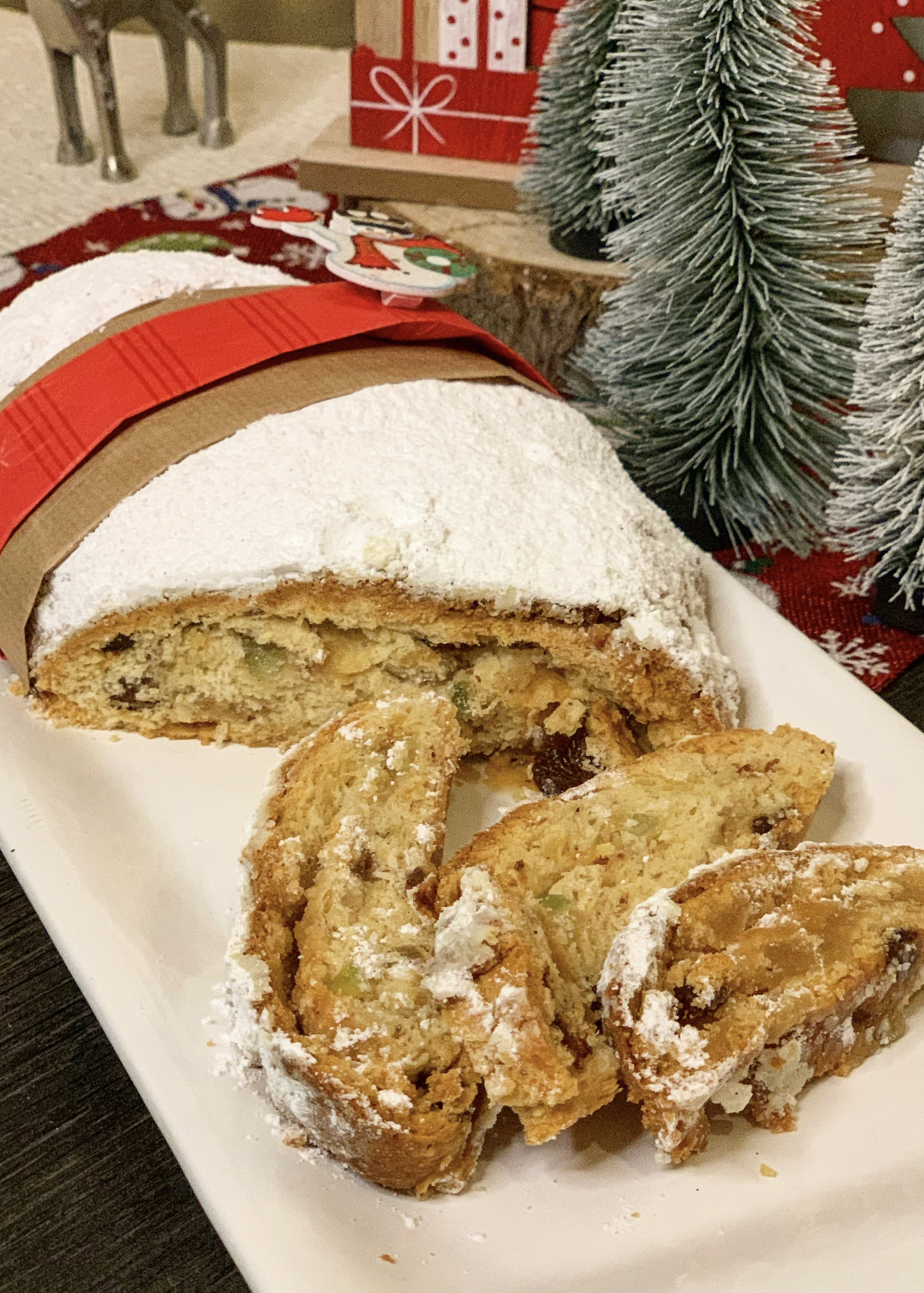 Marzipanstollen Christstollen
