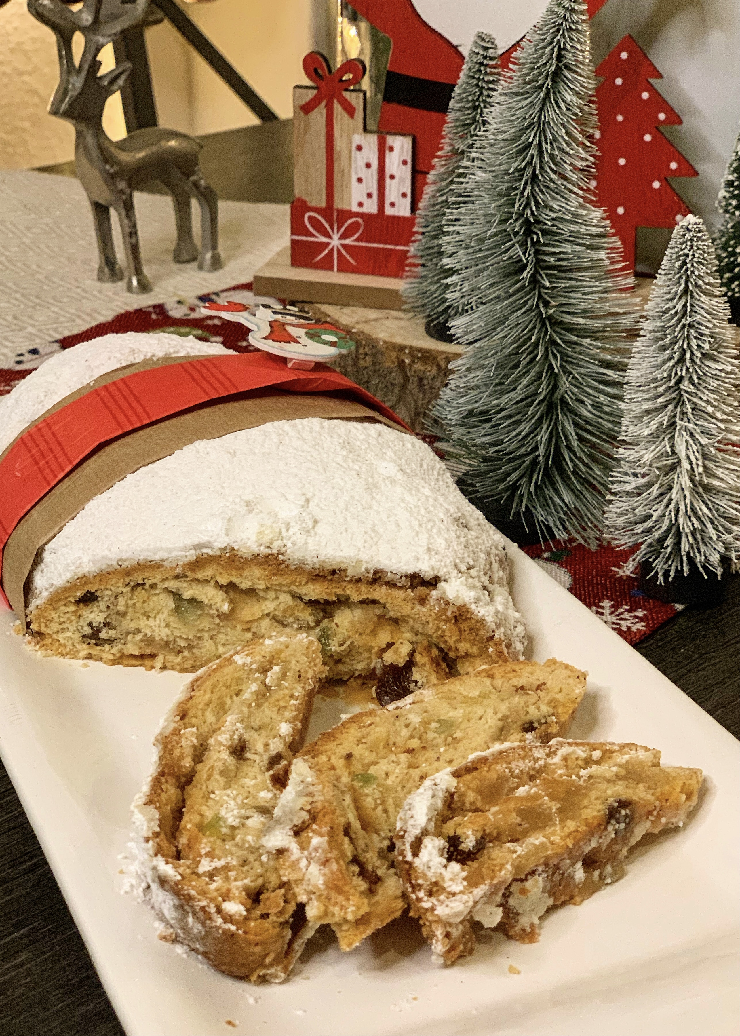 Marzipanstollen Christstollen
