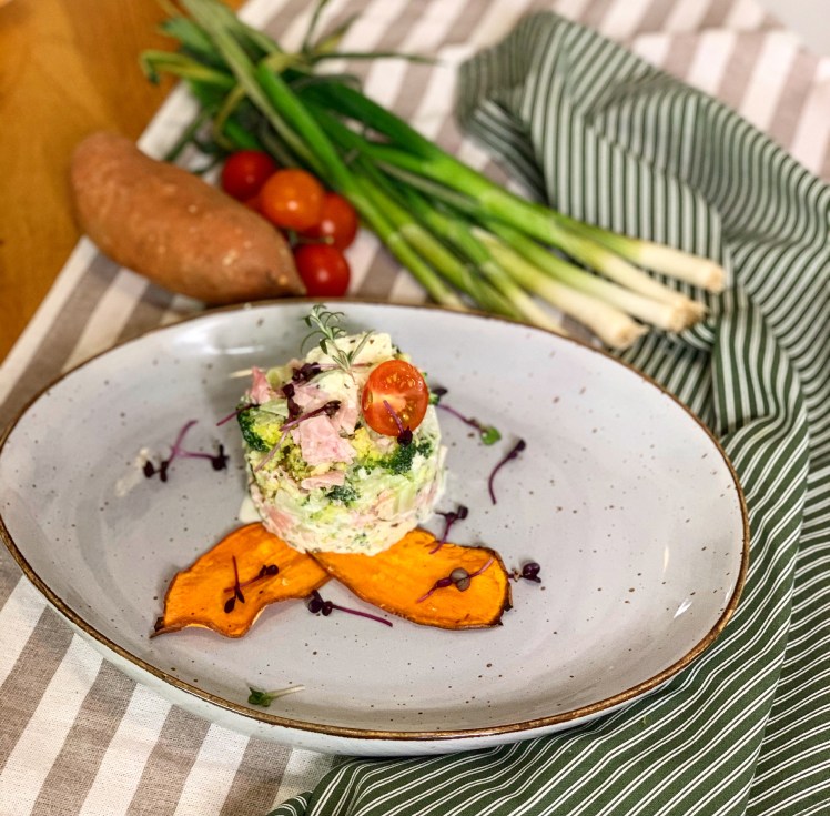 Brokkoli Schinken Tatar