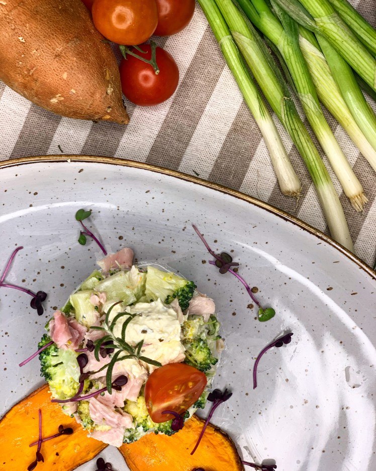 Brokkoli Schinken Tatar