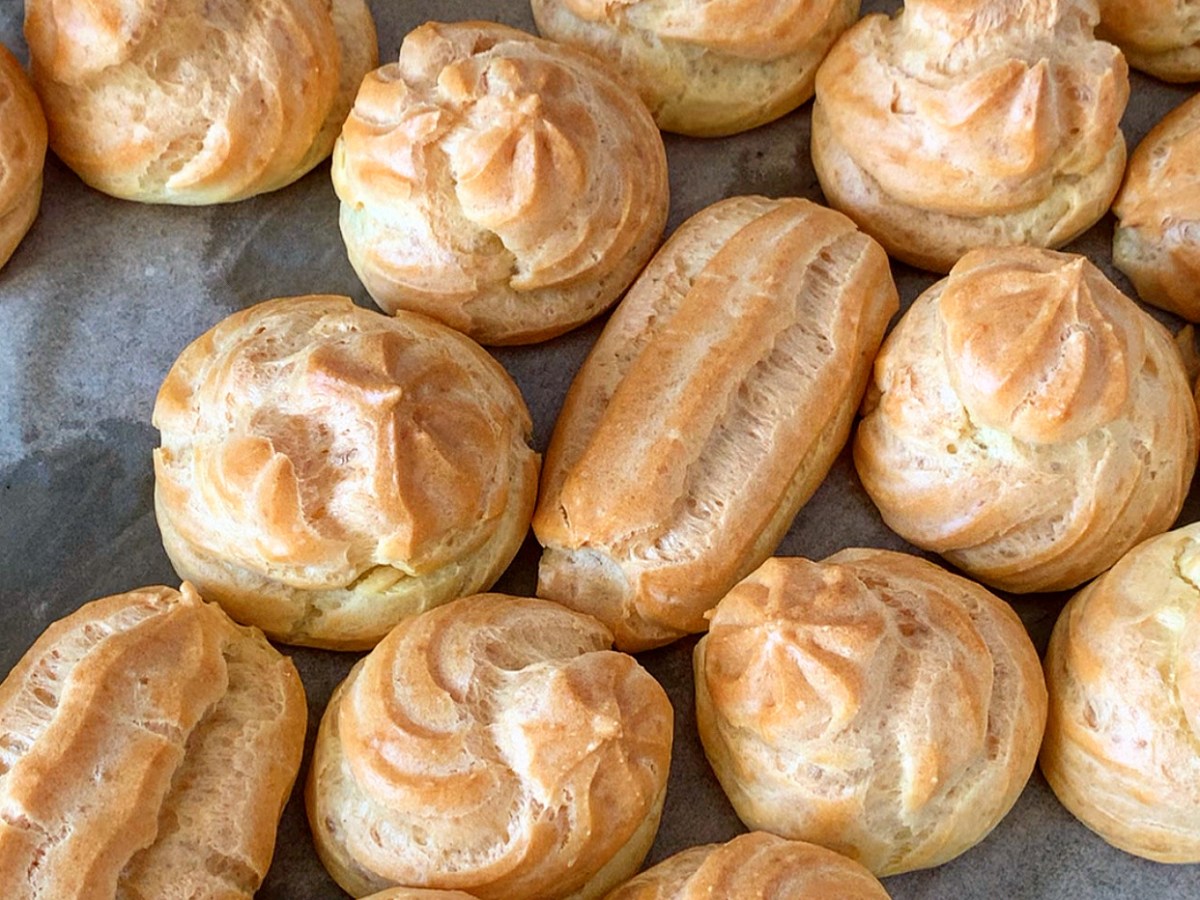 Luftige Brandteigkrapferl