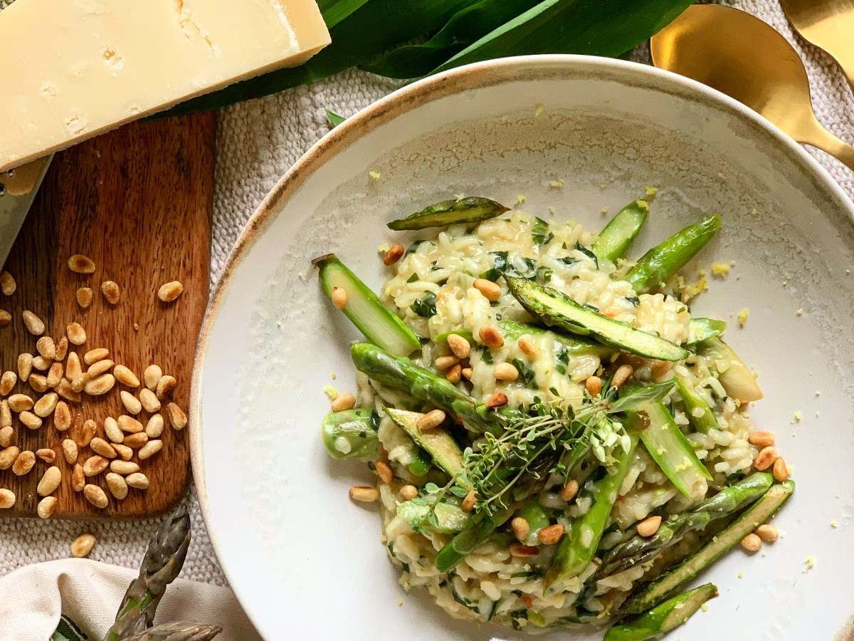 Bärlauch Spargel Risotto