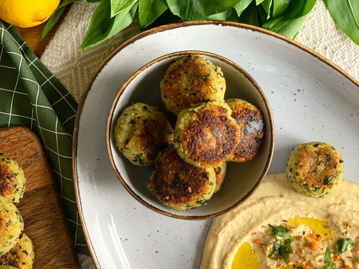 FALAFELN mit frischem&nbsp;Bärlauch