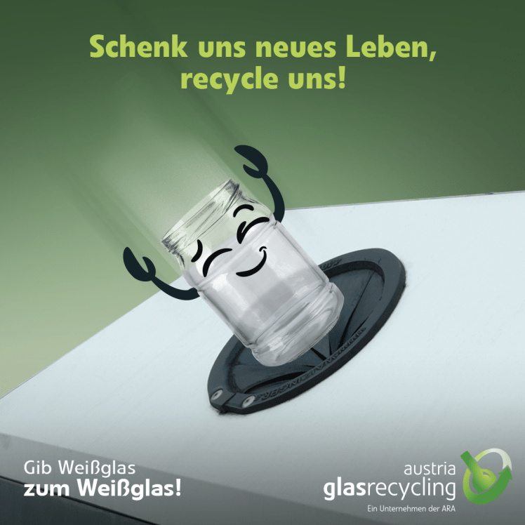Richtiges GLAS RECYCLING