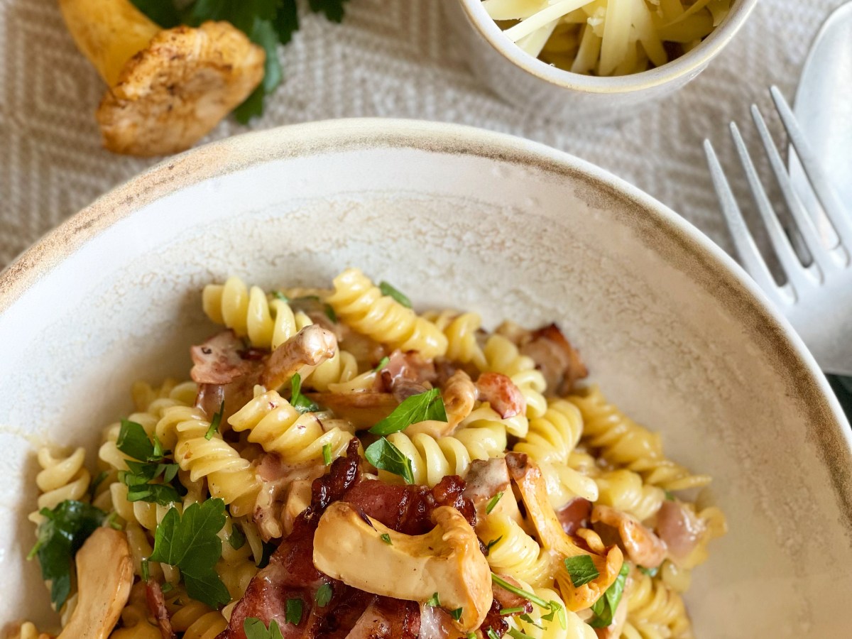 Omas cremige Eierschwammerln