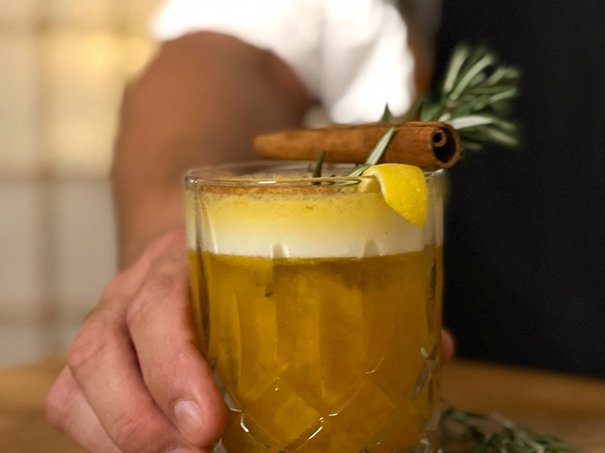 Roasted Pumpkin Rum&nbsp;Sour
