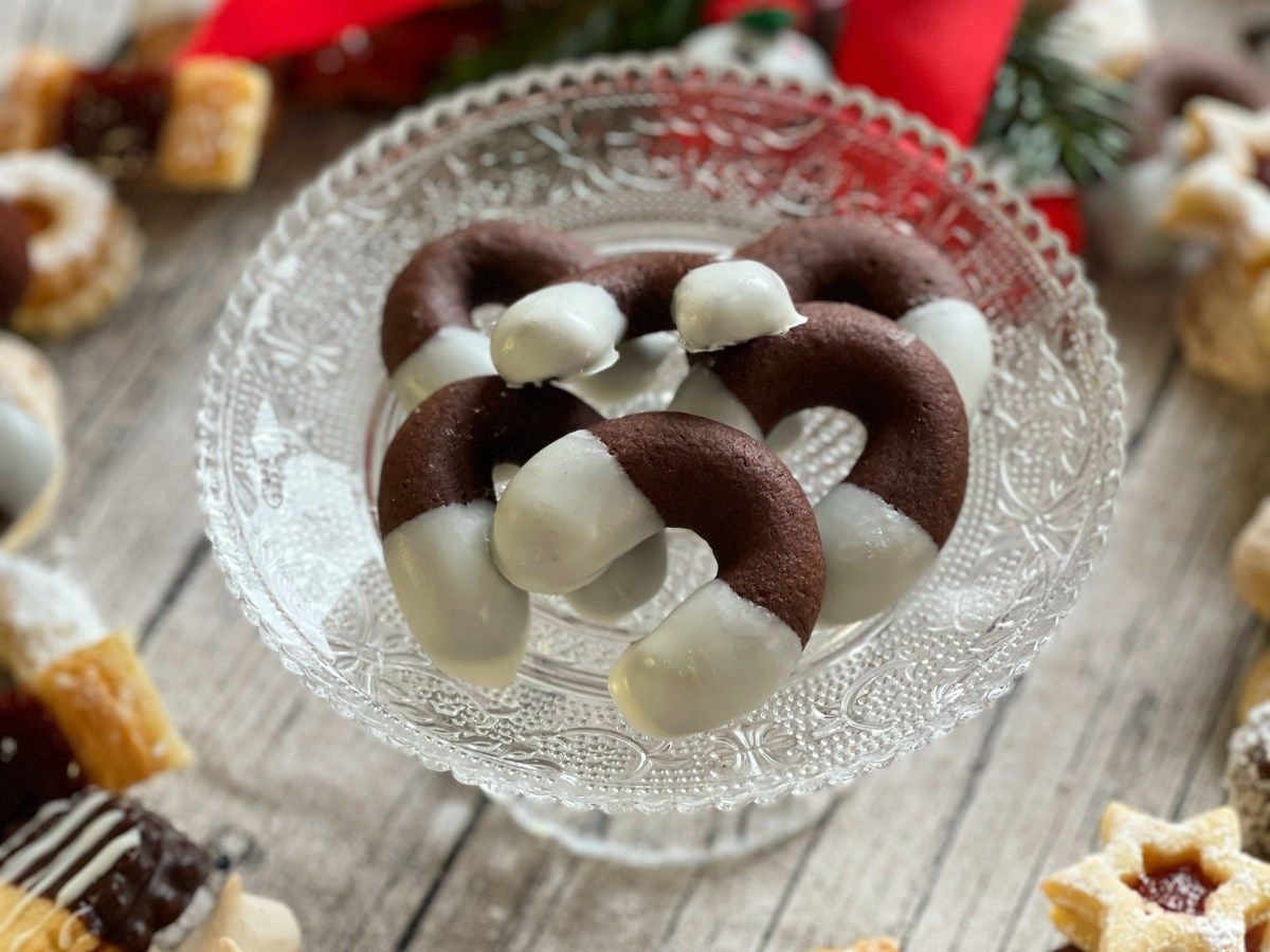 Schmackhafte Schokokipferl