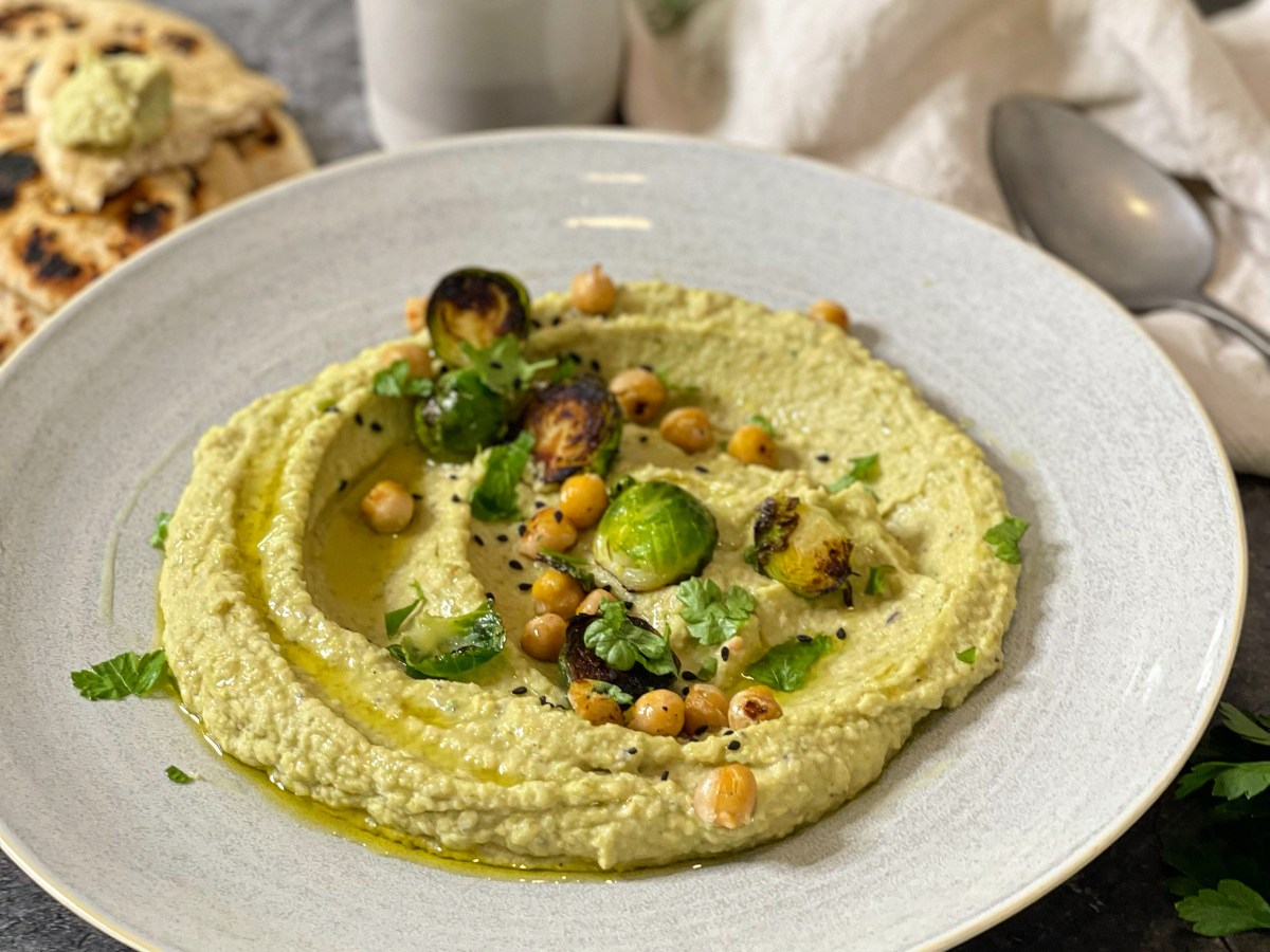 Kohlsprossen-Hummus