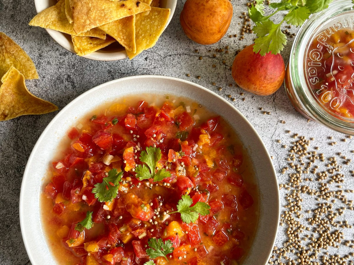 fermentierte Marillen-Salsa