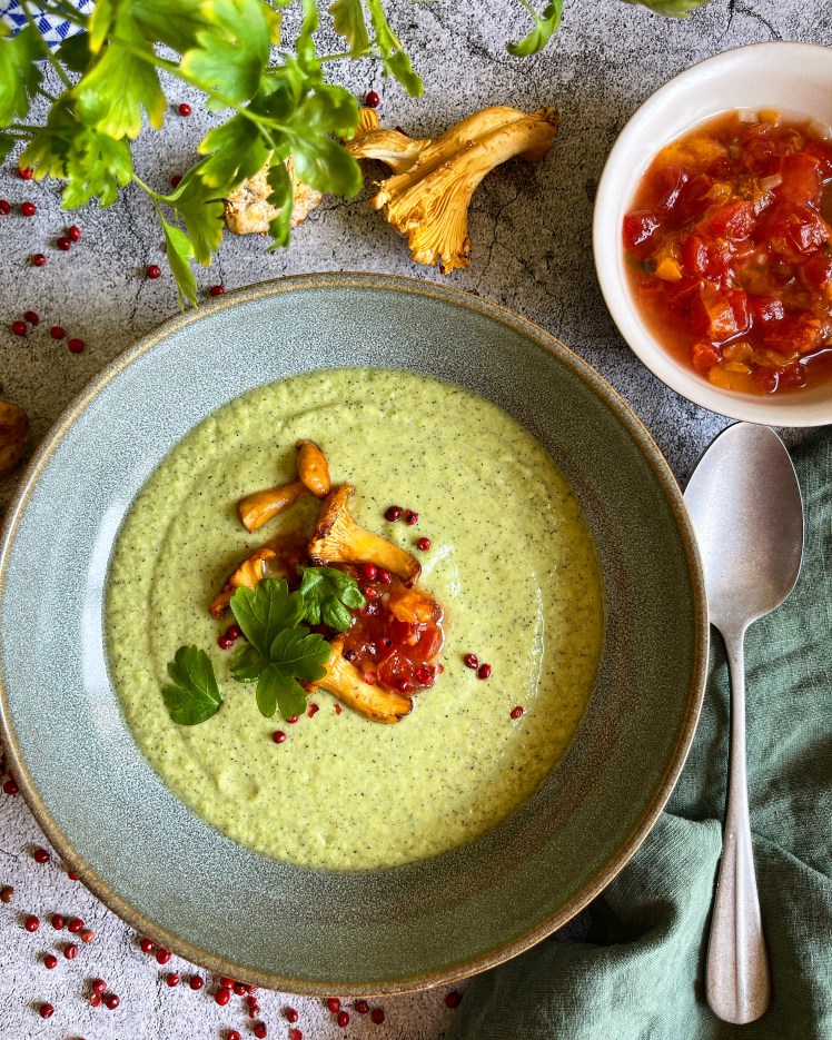 Immer schön cool bleiben… mit einer kalten&nbsp;Zucchinisuppe