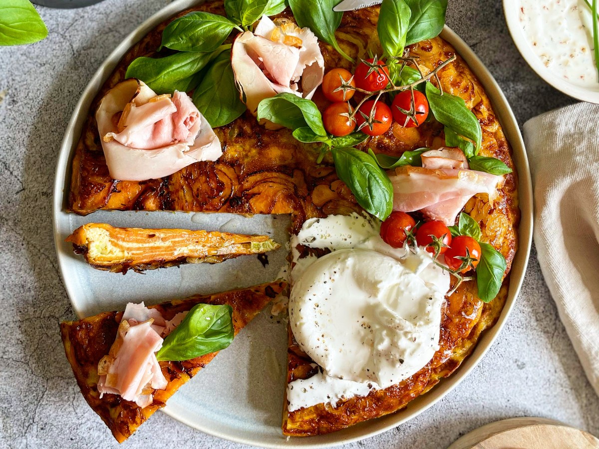 Herzhafte Süsskartoffeltortilla für den&nbsp;Herbst