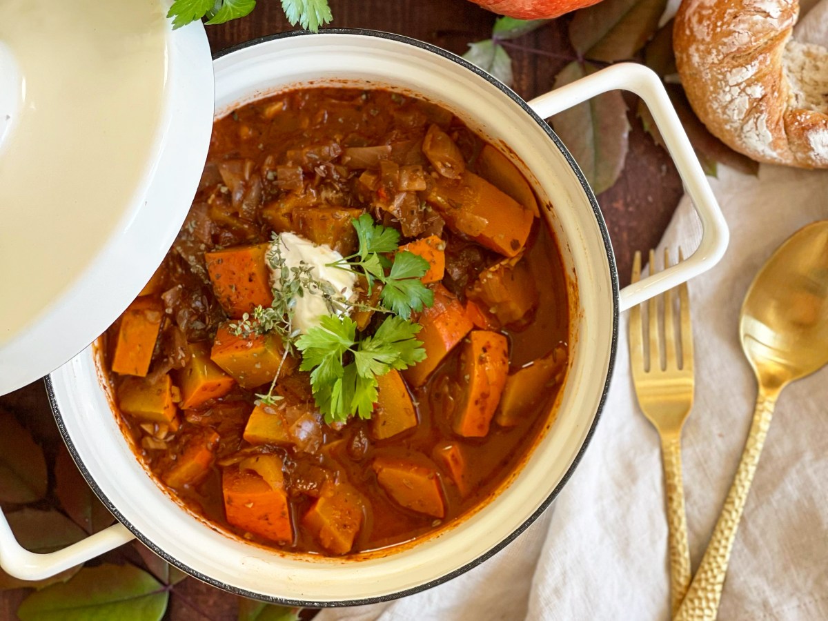 Kennt ihr schon Kürbisgulasch nach Wiener&nbsp;Art?