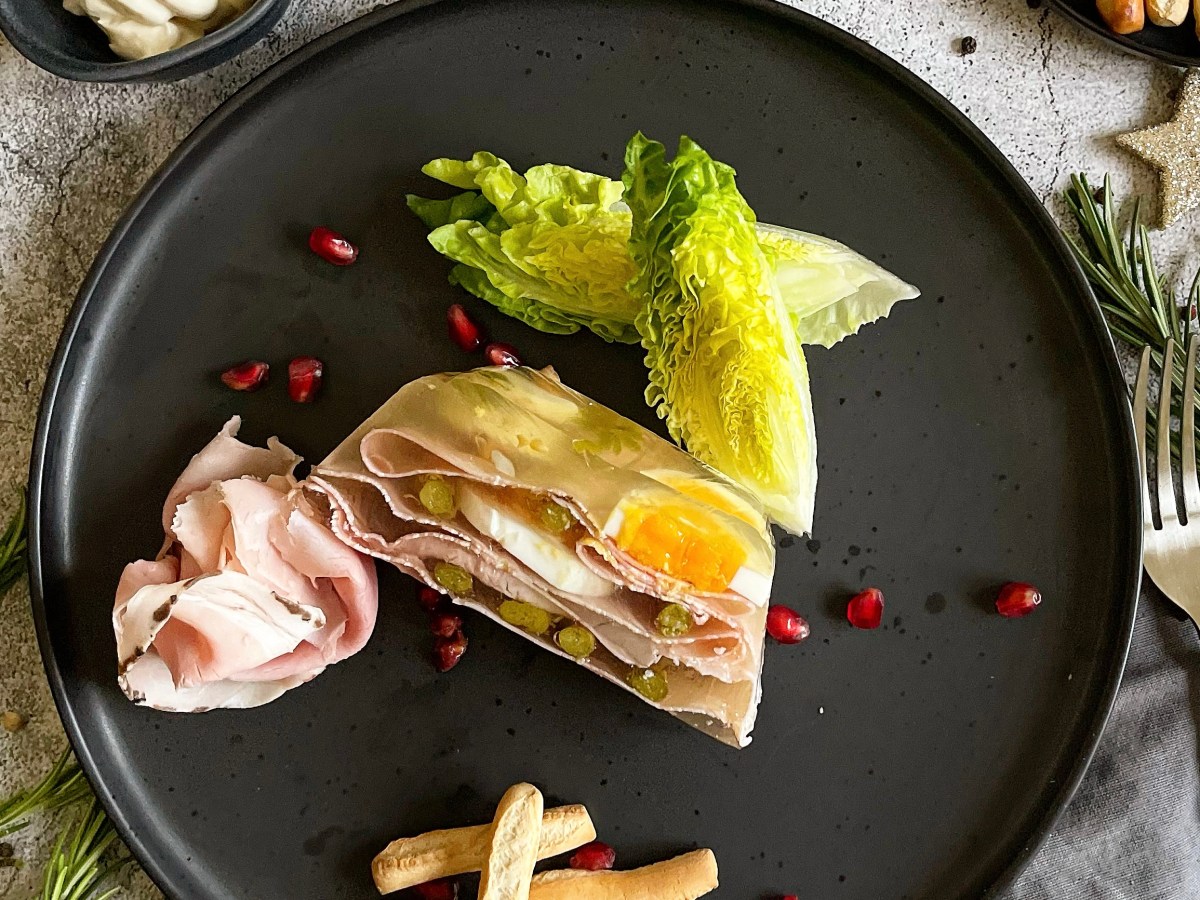 Champagner-Sulz mit Trüffelschinken vom&nbsp;Feinsten