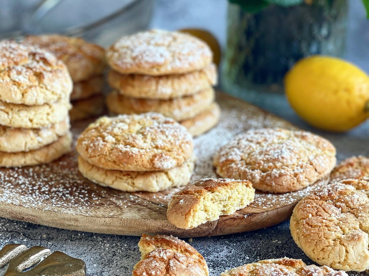 Easy, peasy, Lemonsqueezie… das schnellste Rezept für&nbsp;Zitronencookies