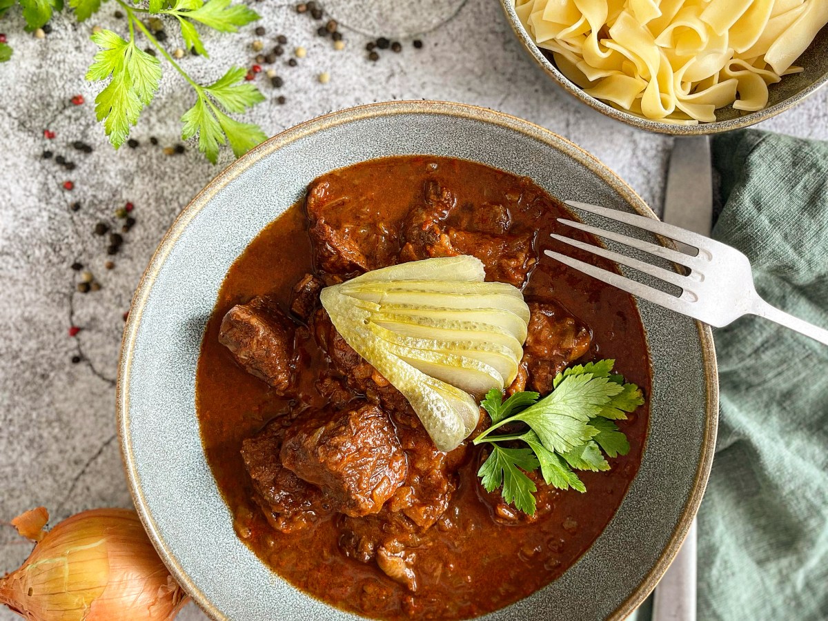 Das Saftgulasch, eine Wiener Wirtshaustradition