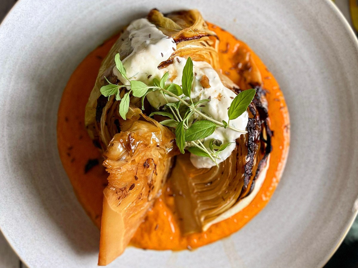 Stöcklkraut mit gerösteter Paprikacreme nach traditioneller&nbsp;Hausmannsart