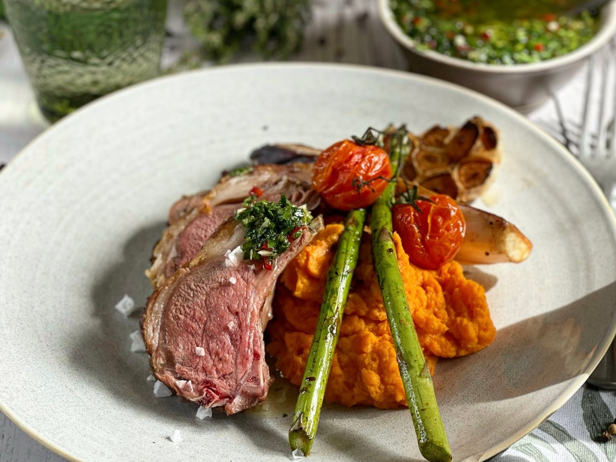 Zarte Lammkoteletts mit Frühlings-Chimichurri für euer&nbsp;Osterfest