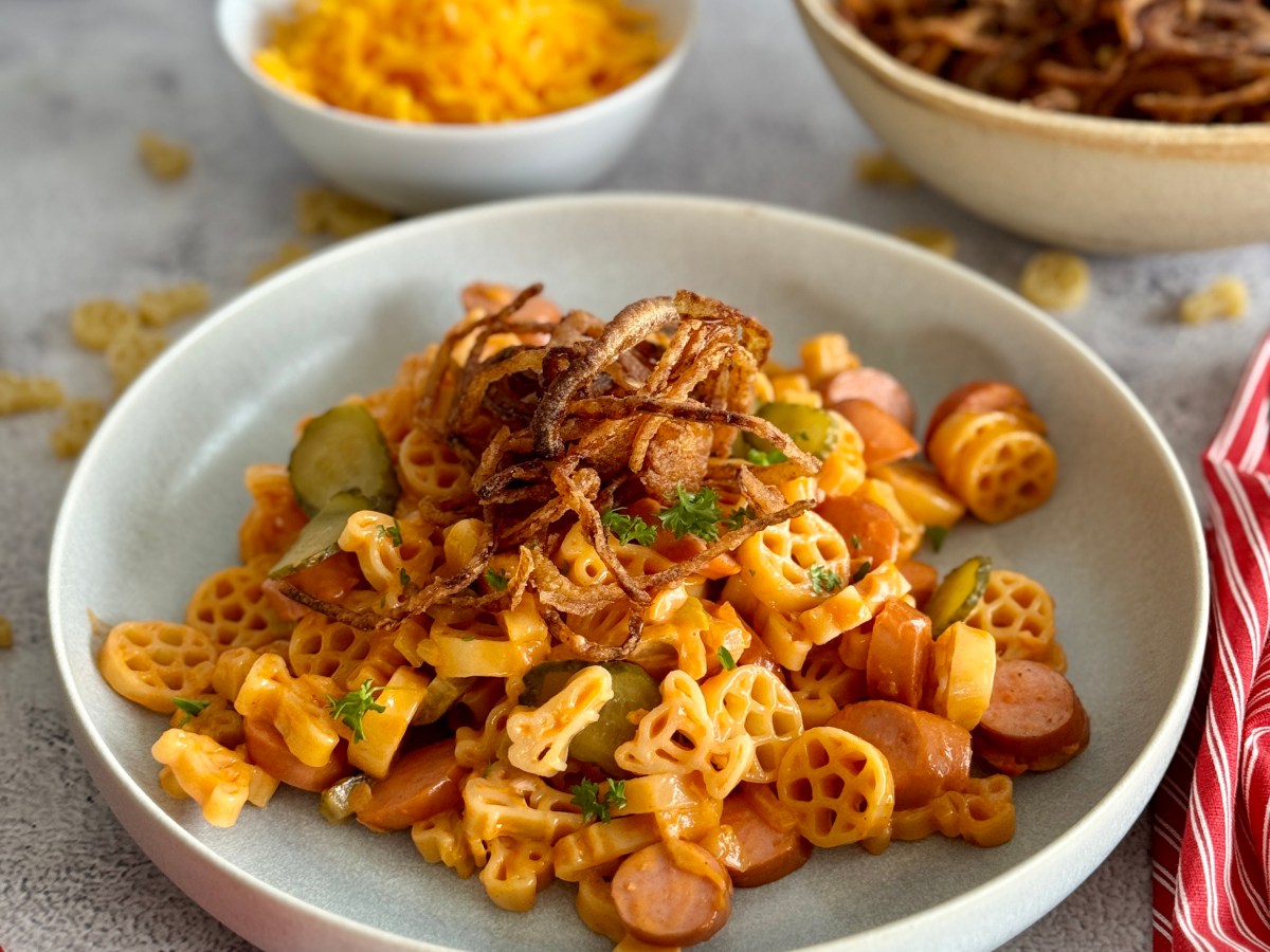 Ein geschmacklicher Volltreffer: Hot Dog Fußball&nbsp;Nudeln