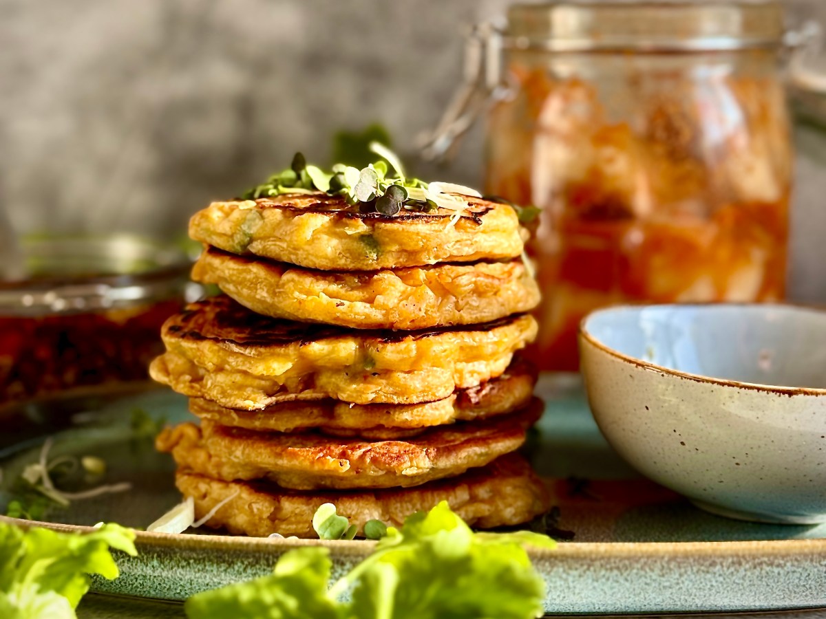 koreanisches Streetfood leicht gemacht: Kimchi&nbsp;Pancakes