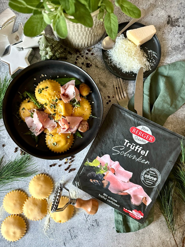 Trüffelschinken Ravioli