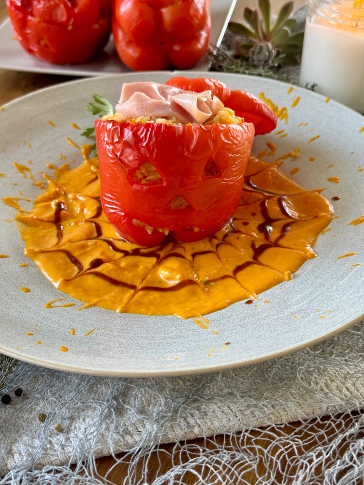 Paprika Gruselköpfe